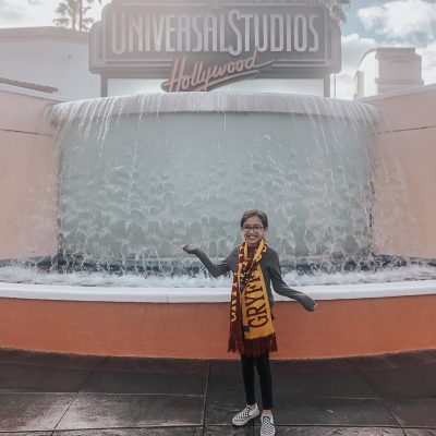 visiting universal studios Hollywood