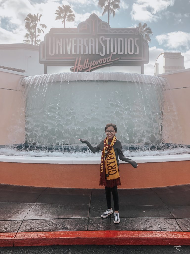 visiting universal studios Hollywood