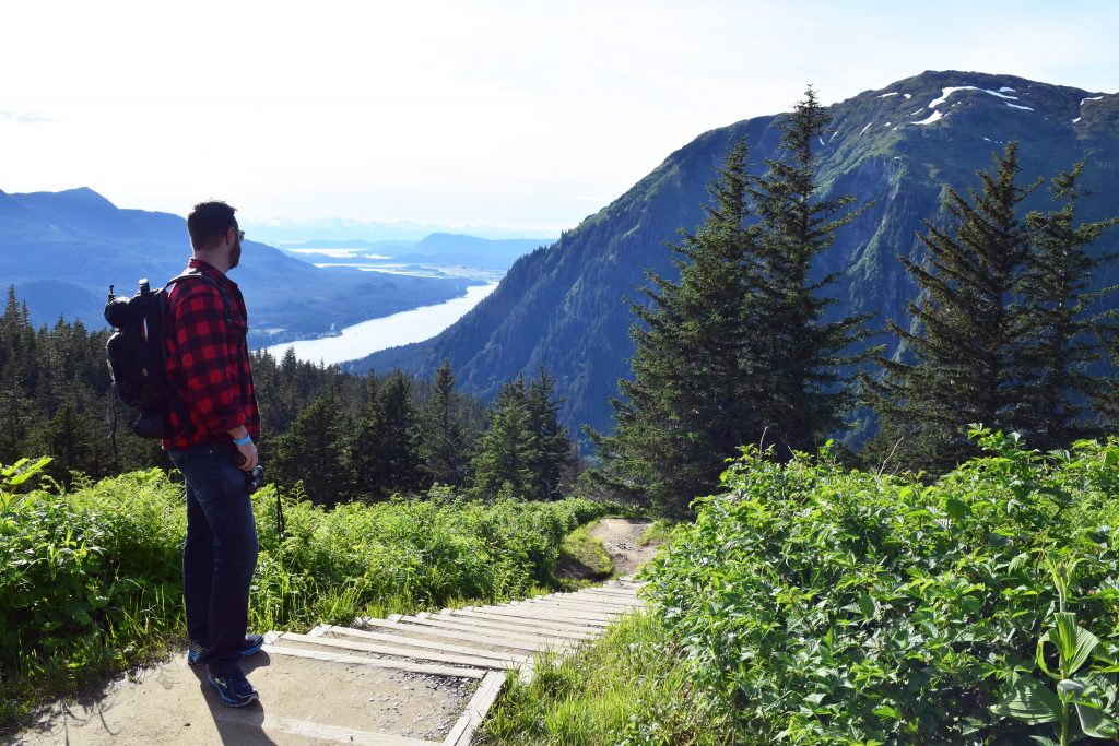 mount Roberts hiking, tramway, Alaska, Juneau