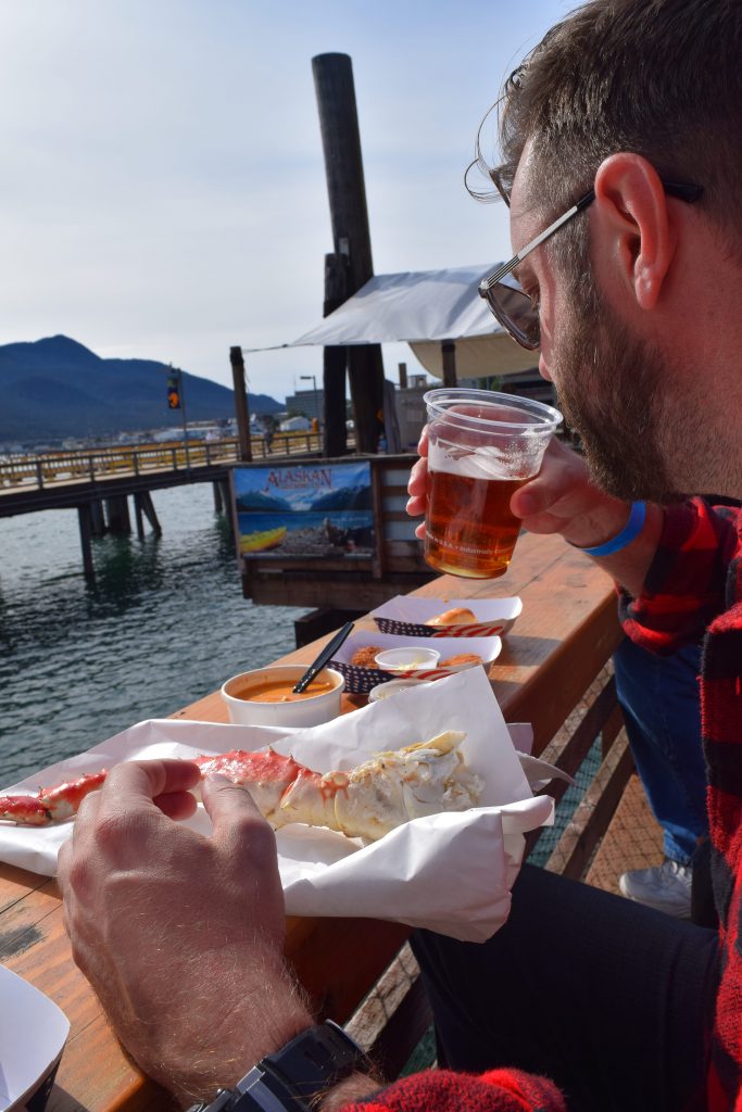 tracy's king crab shack, juneau, where to eat