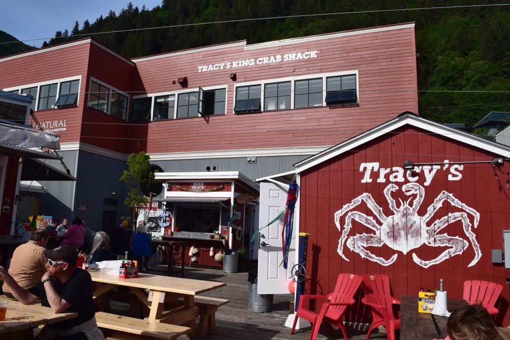 tracy's king crab shack, juneau, where to eat