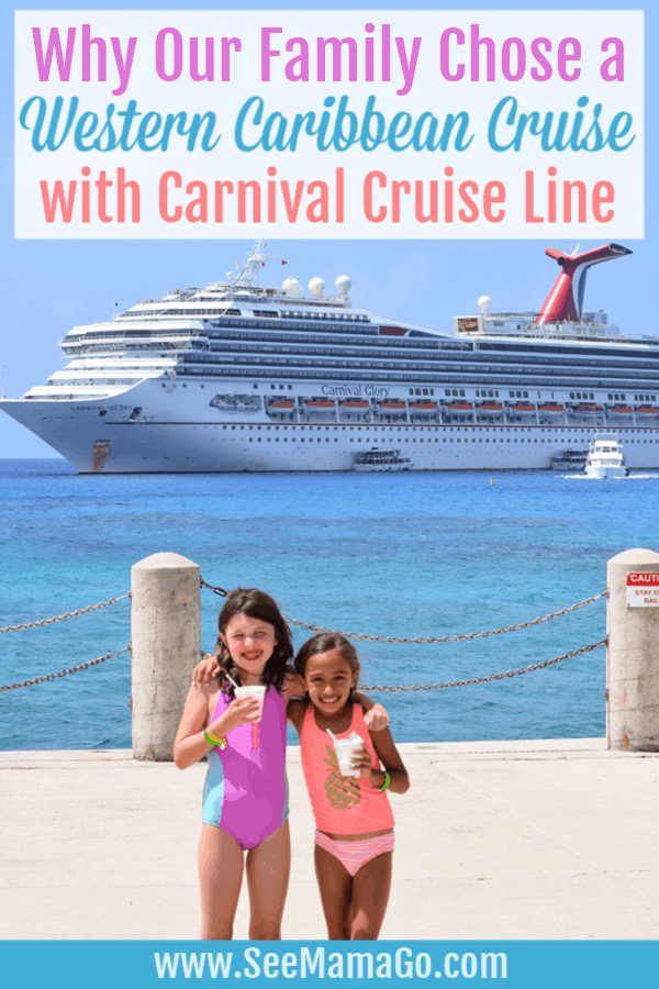 Western Caribbean cruise with carnival cruise line