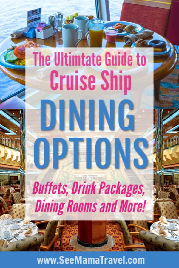 cruise ship dining guide