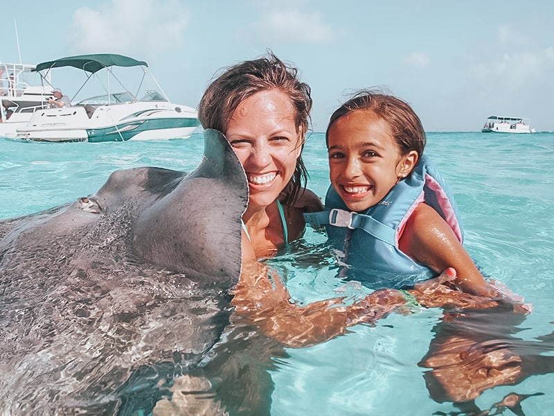 stingray city, grand cayman, Caribbean cruise, excursions 