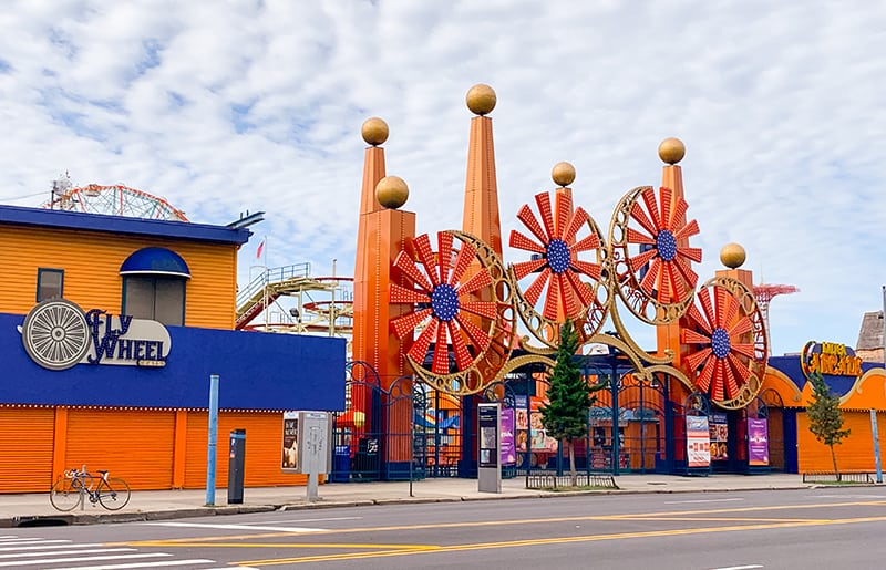 coney island, new york, luna amusement park