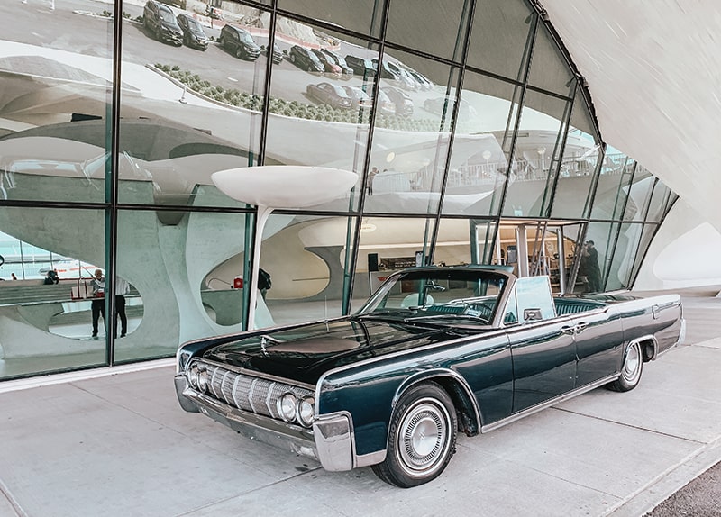 Front entrance to the TWA Hotel