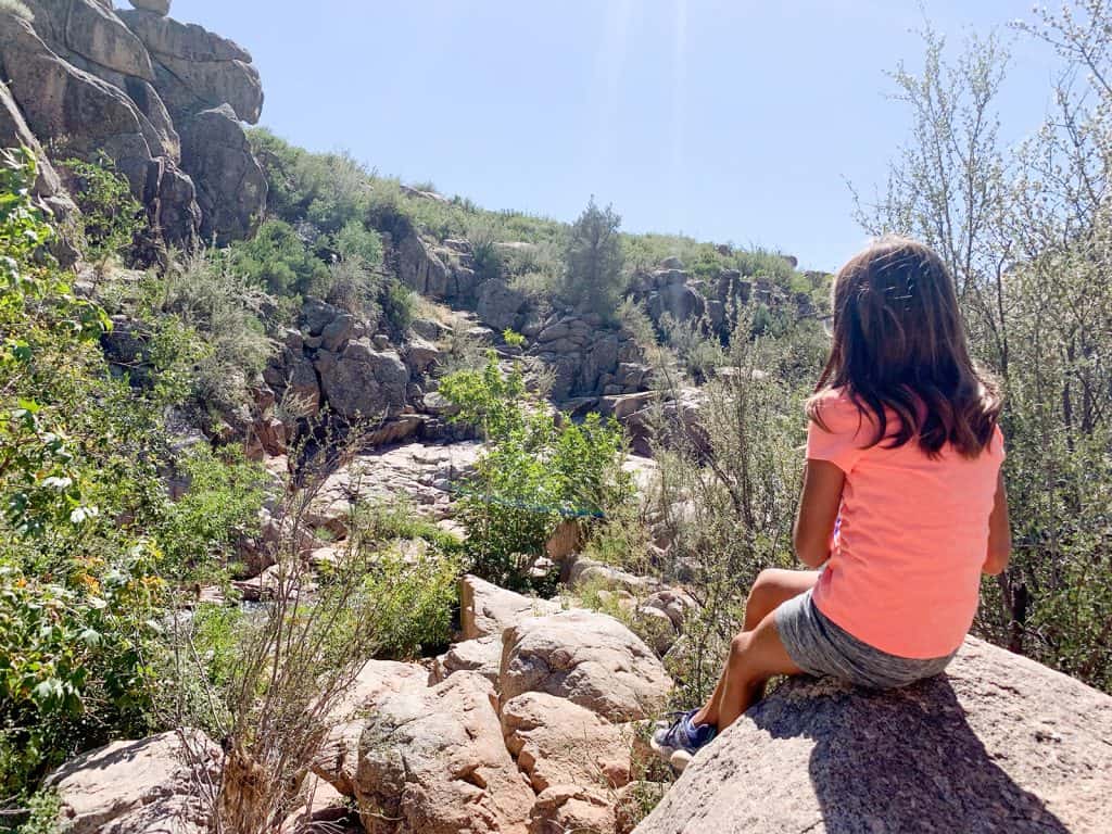 hiking, arizona, wagon wheel falls