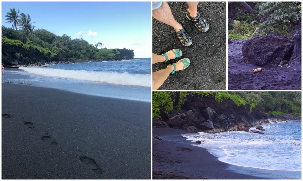 Black Sand Beach Maui