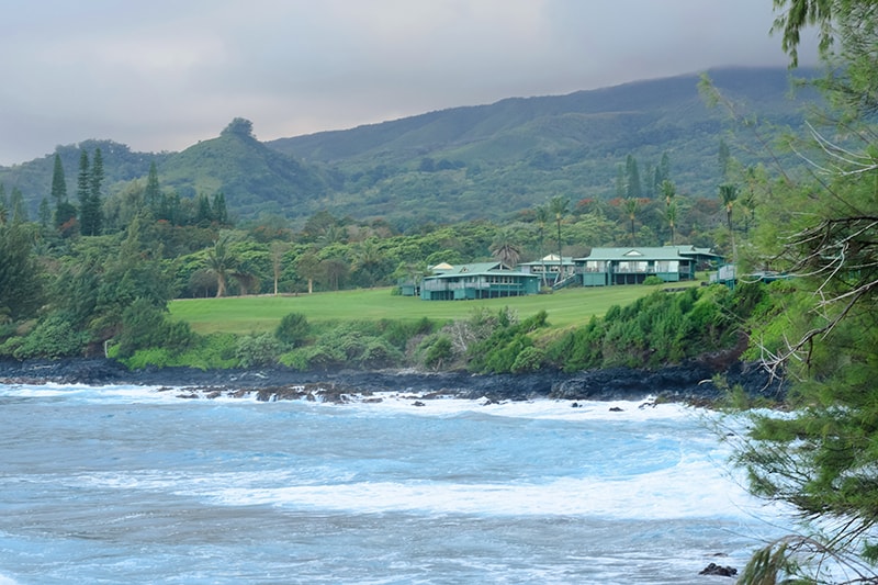 The town of Hana, Maui