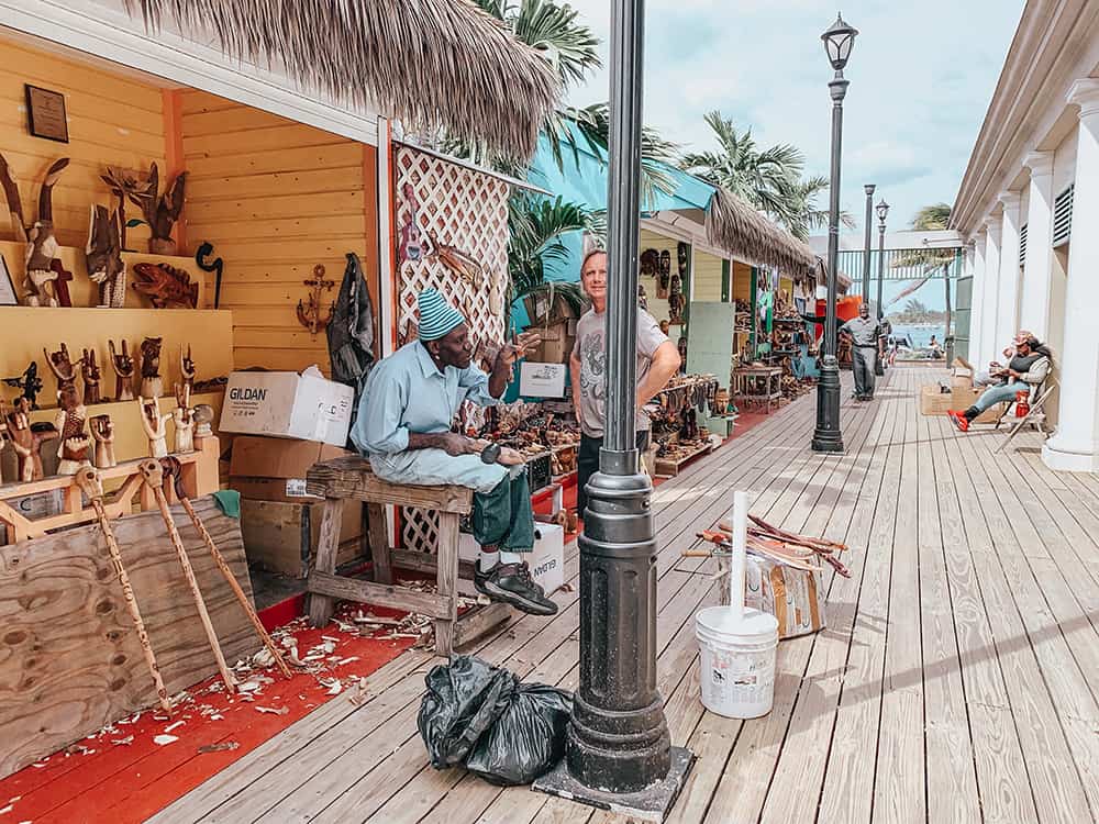 Local Vendors at the Straw Market