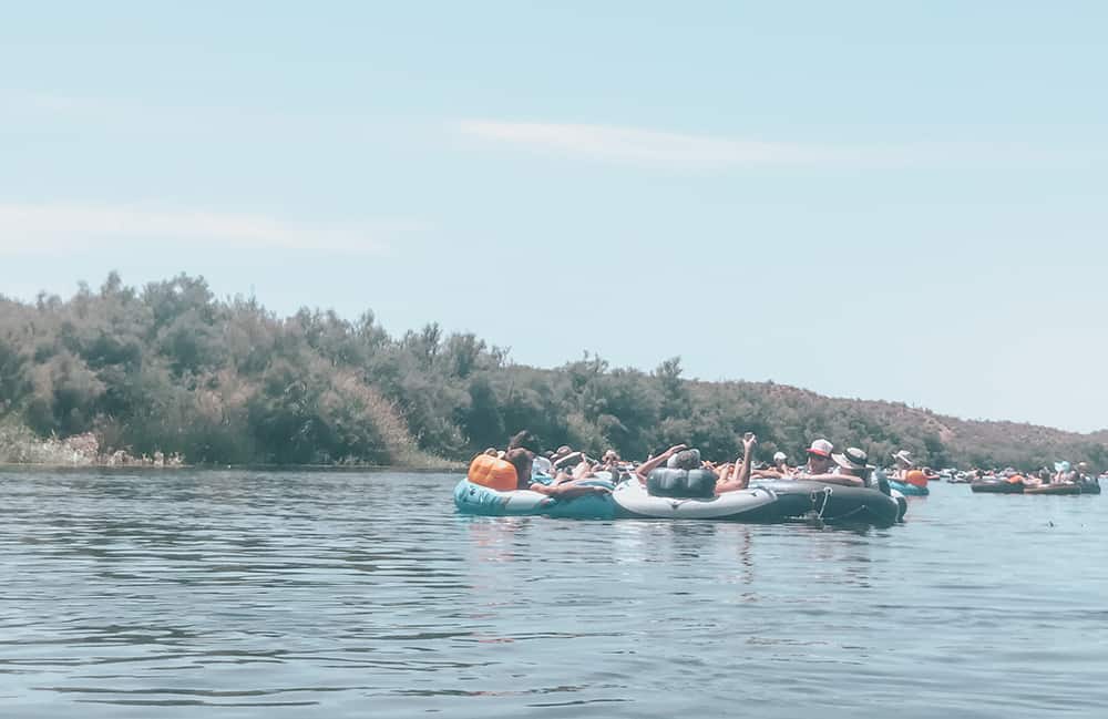 Floating down the Salt River