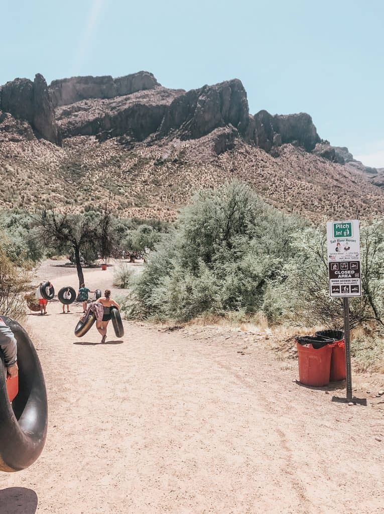 Salt River Tubing entrance