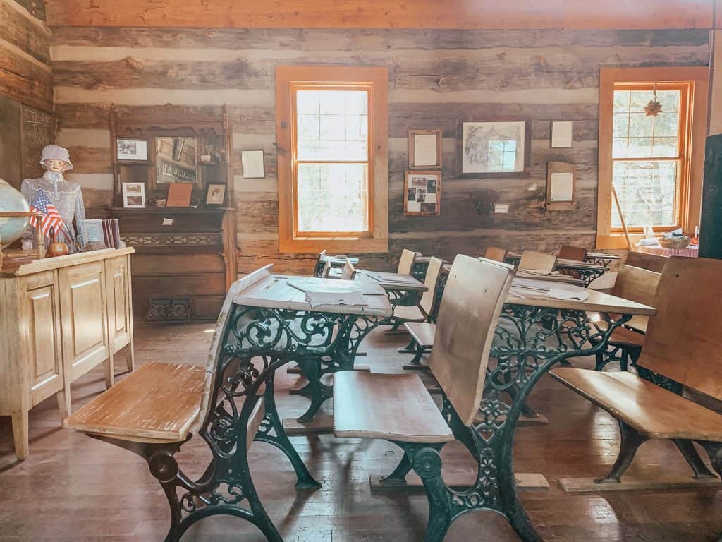 The strawberry school house in Strawberry Az