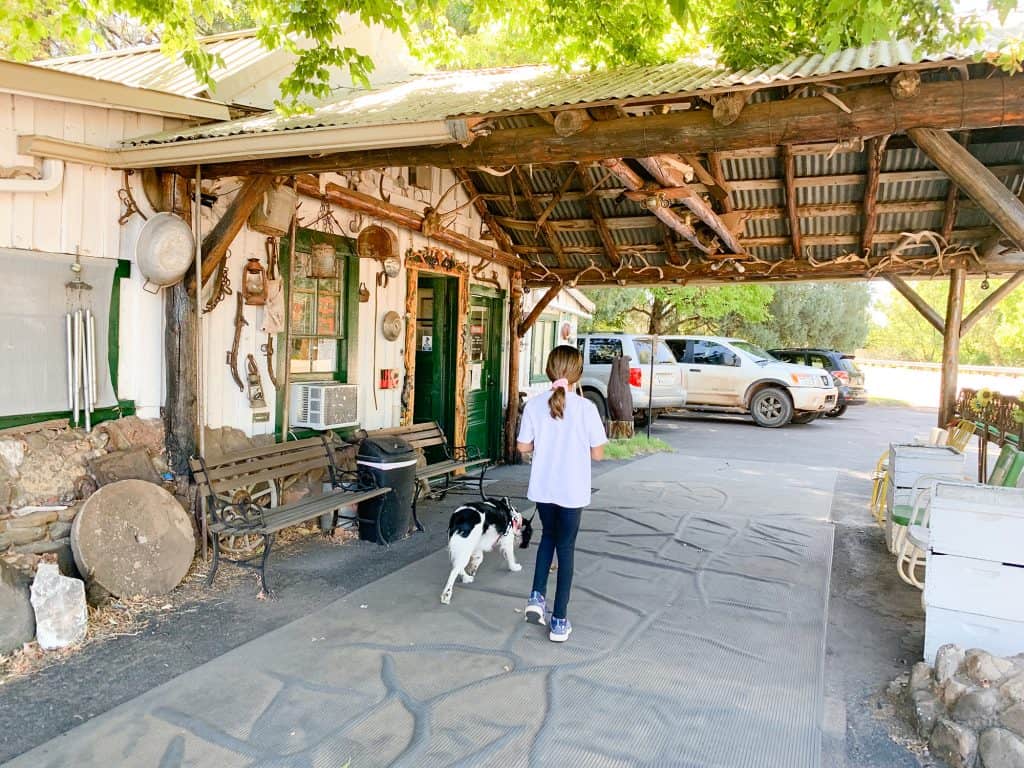 The honey stand in Pine Arizona