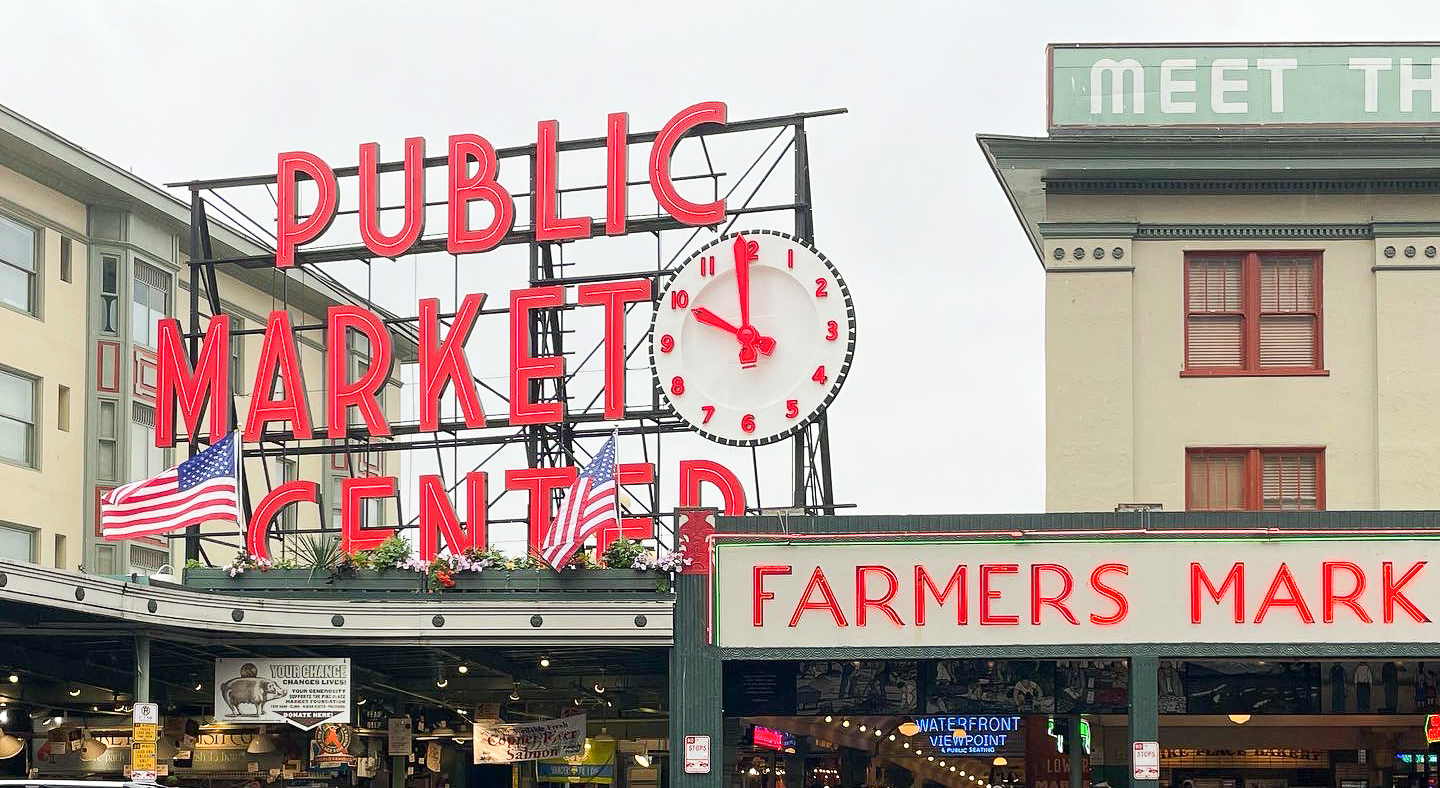 Visit Seattle, Pikes place market