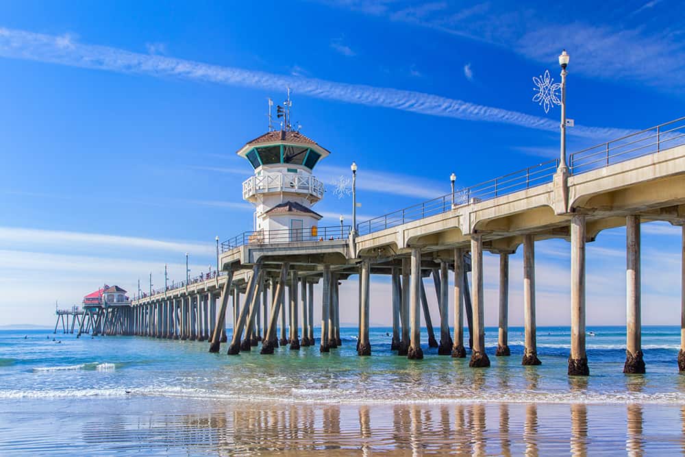 The Huntington Beach Pier 