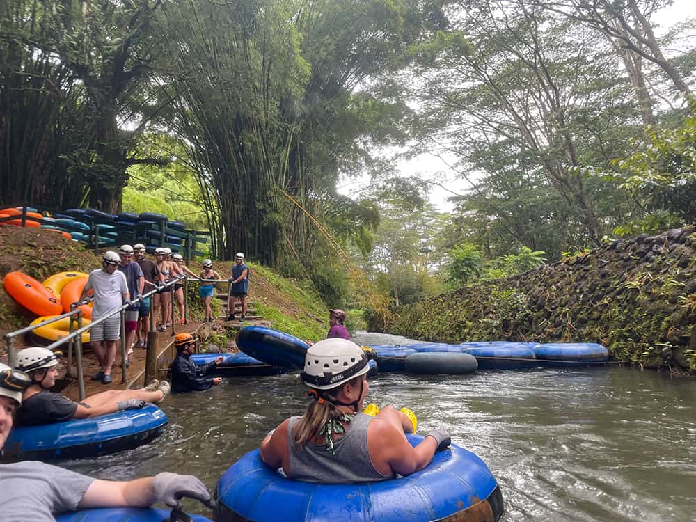 Kauai backcountry tubing