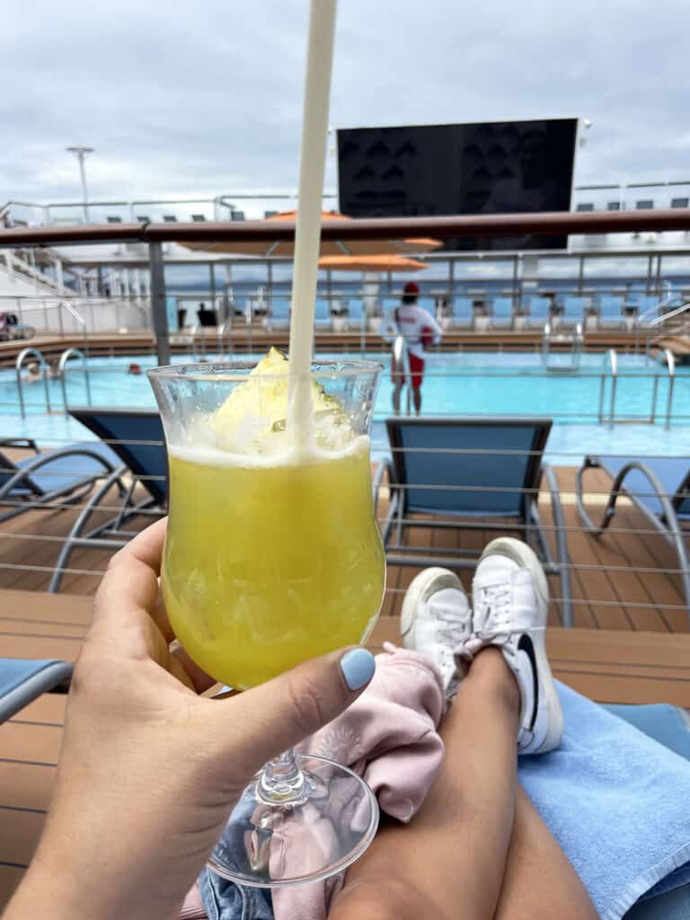 Alaska cruise drinks