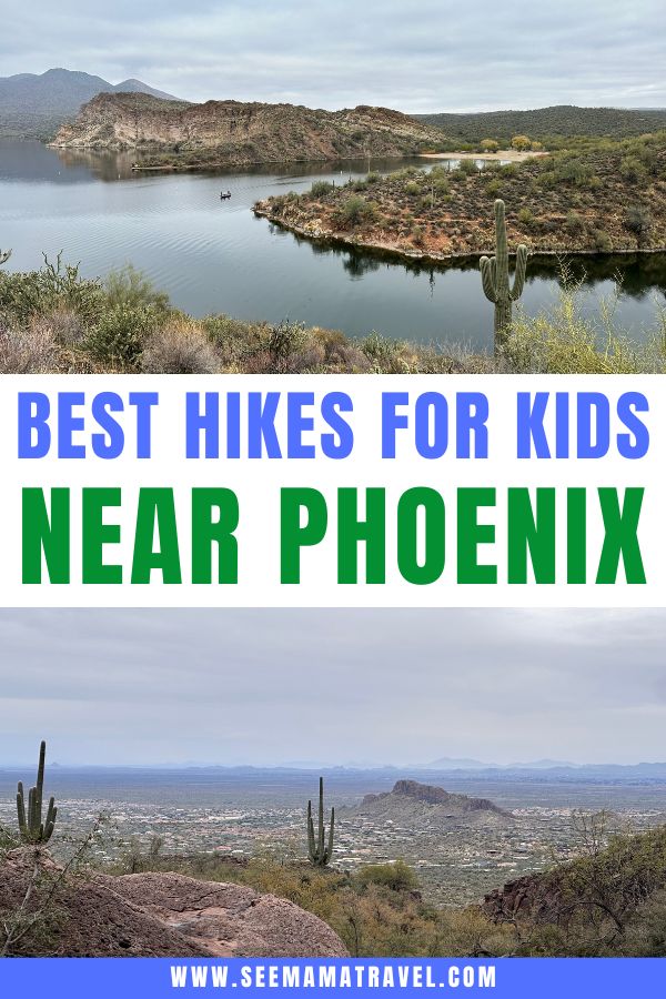 Best places to hike with kids in Phoenix #phoenix #hikes #kids #arizona