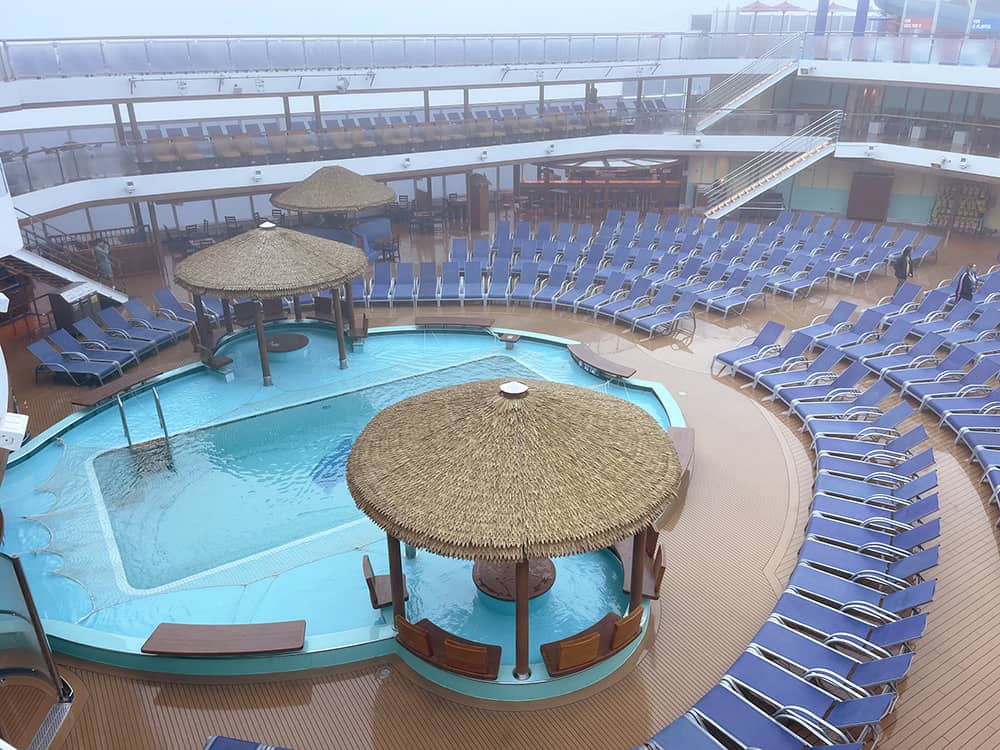 Main pool on the Lido deck - Carnival Panorama