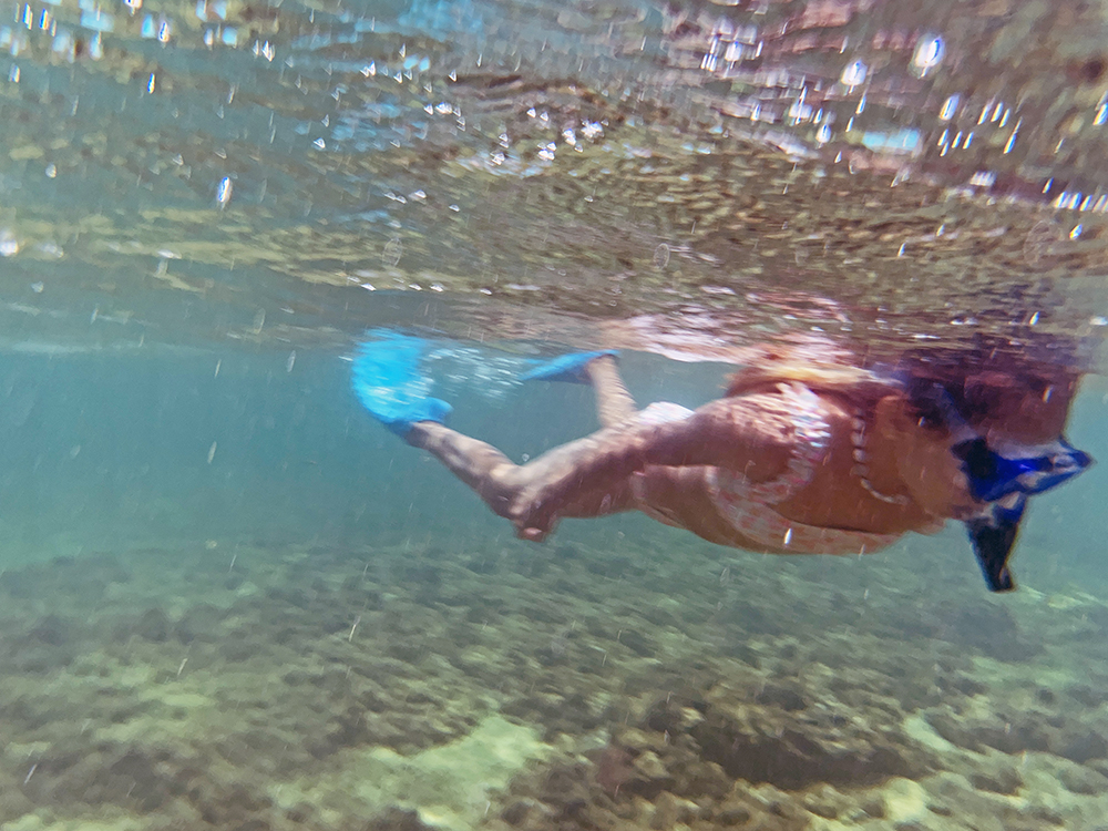 best snorkeling spots on Kauai for kids