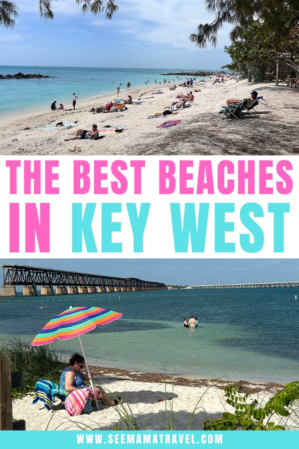 The best beaches in Key West. Florida. Where to have a beach day. Key West. 