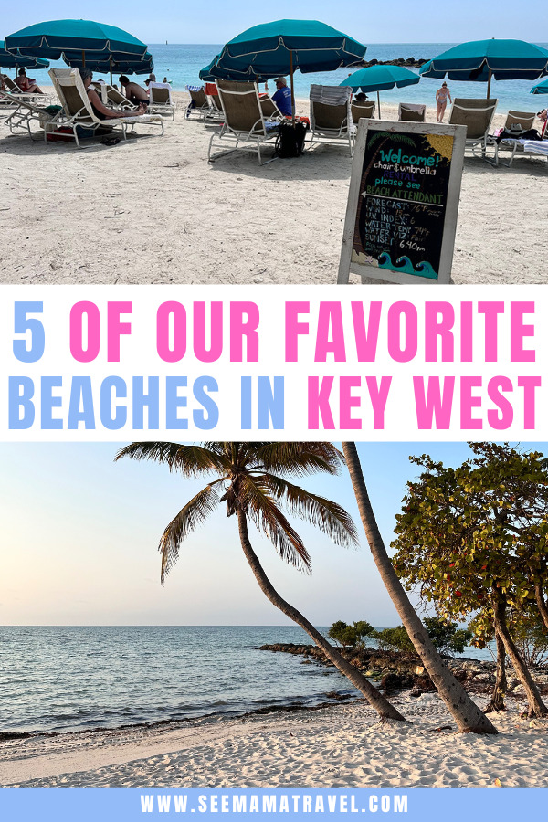 Favorite Beaches In Key West. Best Key West Beaches for a beach day. Key West.
